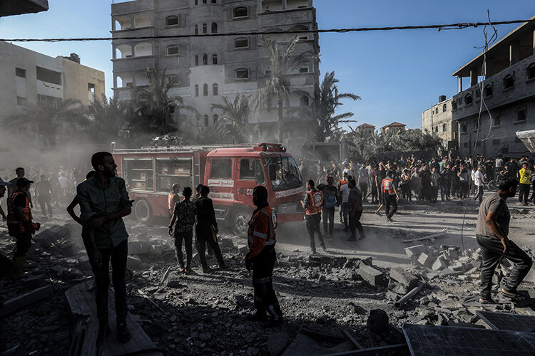    «Чем Израиль может ответить? Если они сейчас введут в сектор Газа наземные войска или будут продолжать жесткий режим блокировки этой территории, то мы станем свидетелями крупномасштабной гуманитарной катастрофы» Фото: © Abed Rahim Khatib / dpa / www.globallookpress.com