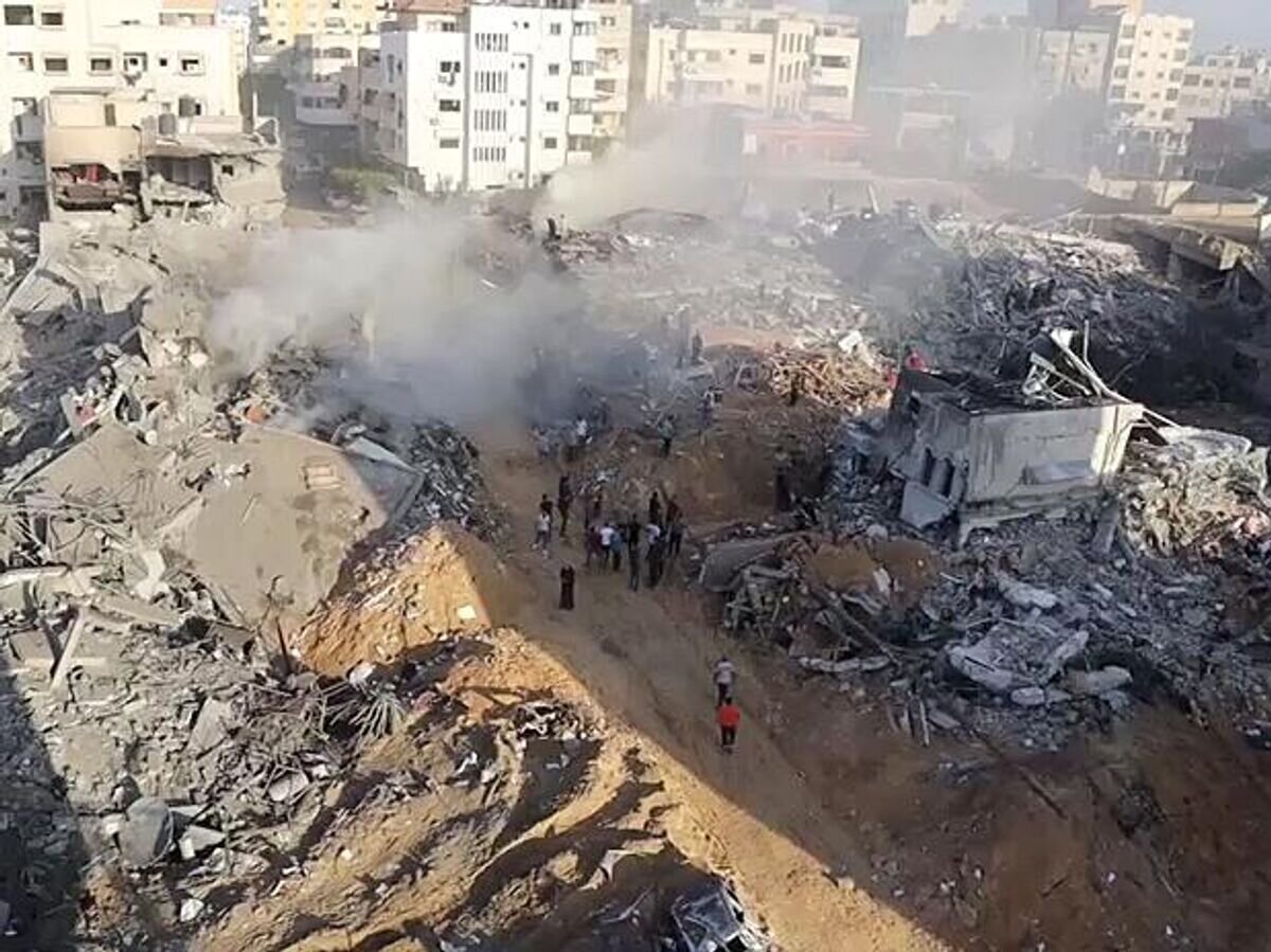 Последствия израильских ударов по жилым районам в Газе© РИА Новости / РИА Новости