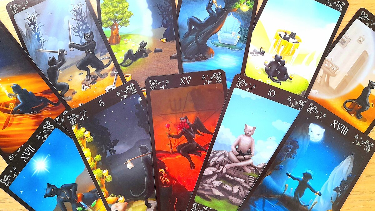 Расклад Таро Черных Котов