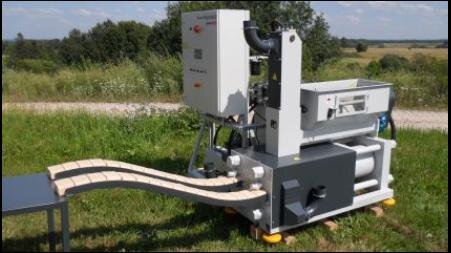 Пресс для изготовления топливных брикетов RUF