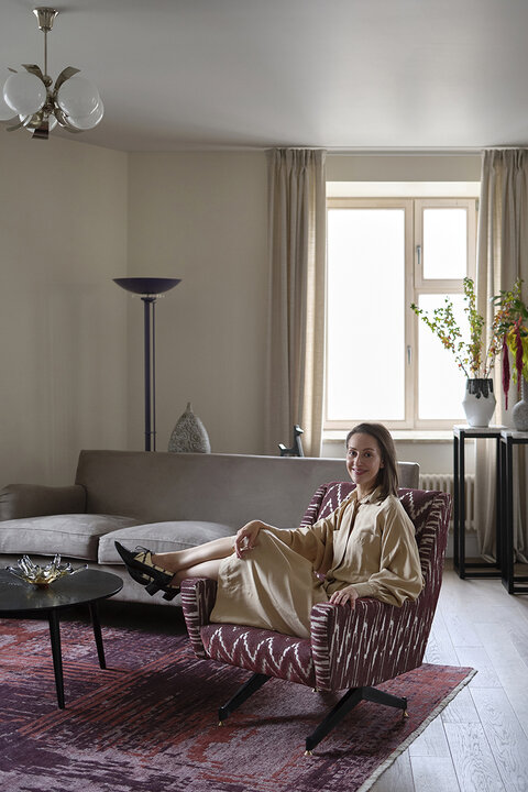 Дизайнер Даша Пушкина.