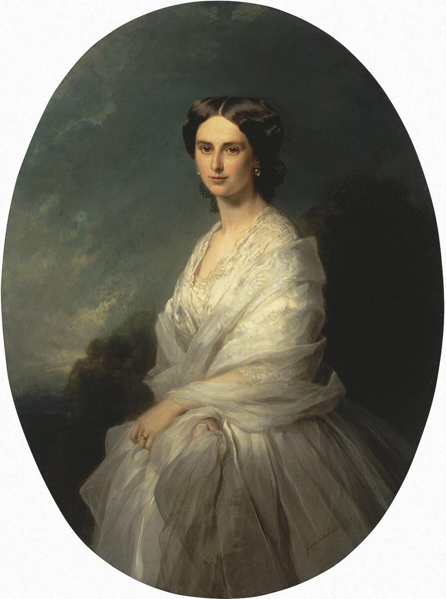 Портрет графини Софьи Андреевны Бобринской, 1857 (худож. Franz Xaver Winterhalter)