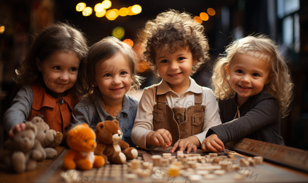 Дети в детском саду