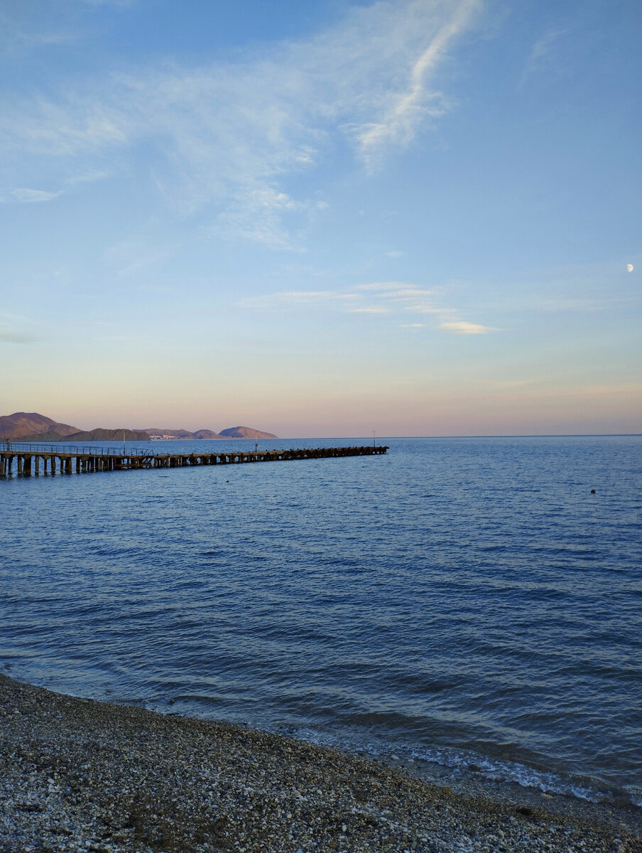 Вечернее море. Фото автора канала