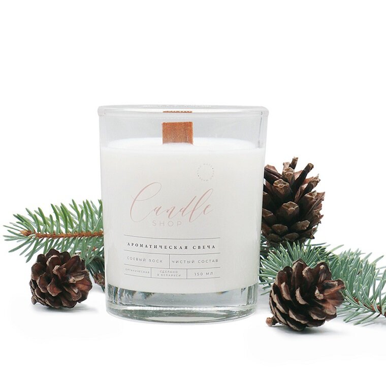 Соевая свеча Хвоя от Candleshop