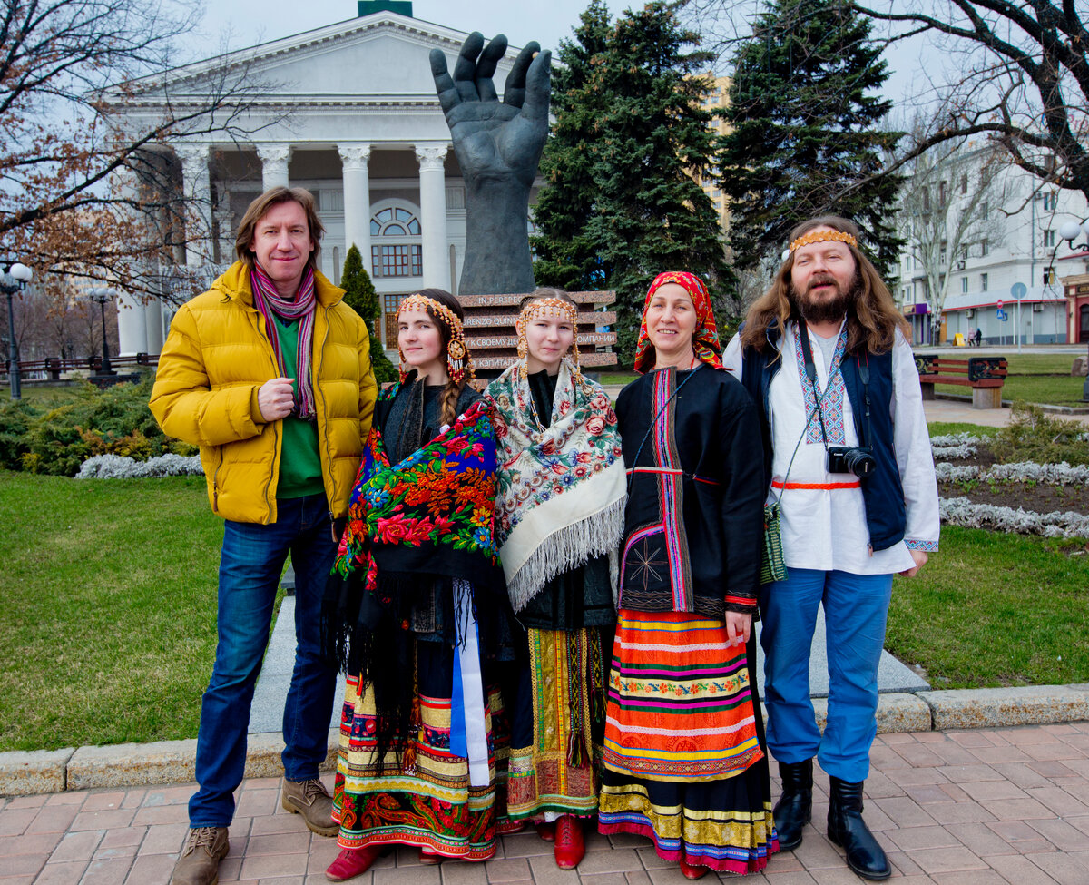 На концерте в Донецке. 2016 год.