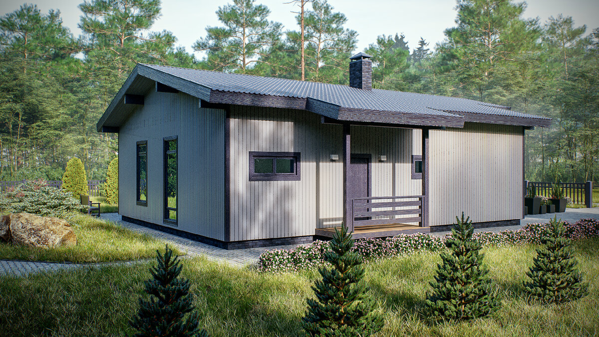 Один из самых востребованных проектов загородного дома | Raivola House ...