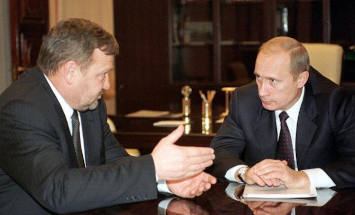 Президент России Владимир Путин и глава Чечни Ахмат Кадыров.