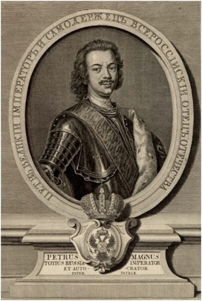 Петр I. И.-Г.Таннауэр, 1714 год.