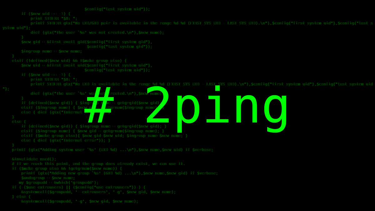 2ping - прокачанный ping | Linux 🐧 | Эникей на передержке | Дзен