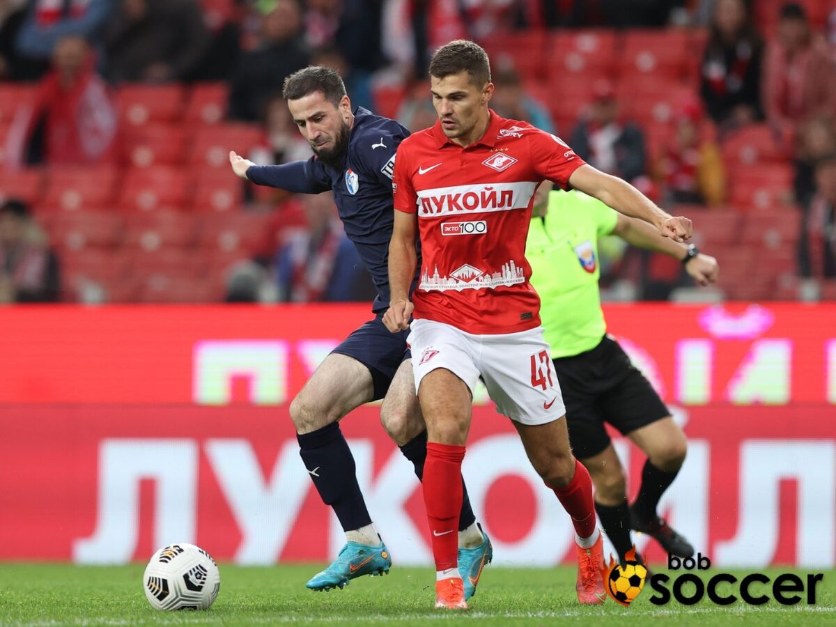    «Спартак» прервет беспроигрышную серию «Факела». Прогноз на матч 13-го тураBobSoccer