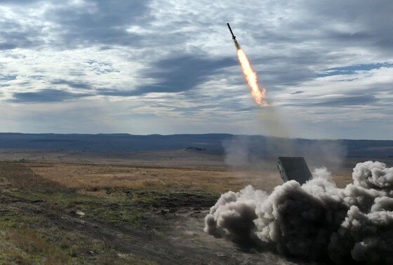    Боевая работа расчетов ТОС-1А «Солнцепек»