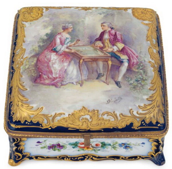 Фарфоровые шкатулки и ларцы XIX века | Primavera | Дзен