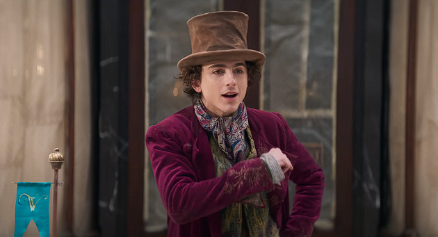 Кадр из фильма «Вонка», 2023, США, Великобритания