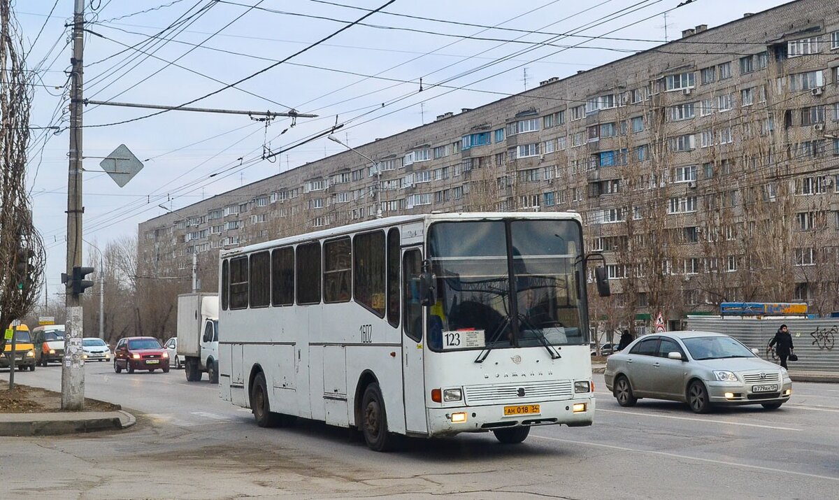 Маршрут автобуса 123 (Волгоград - Волжский) на карте …