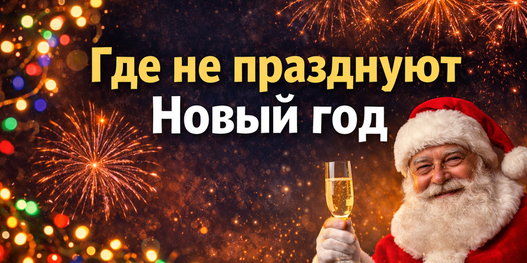 В каких странах не отмечают новый год с 31 декабря на 1 января