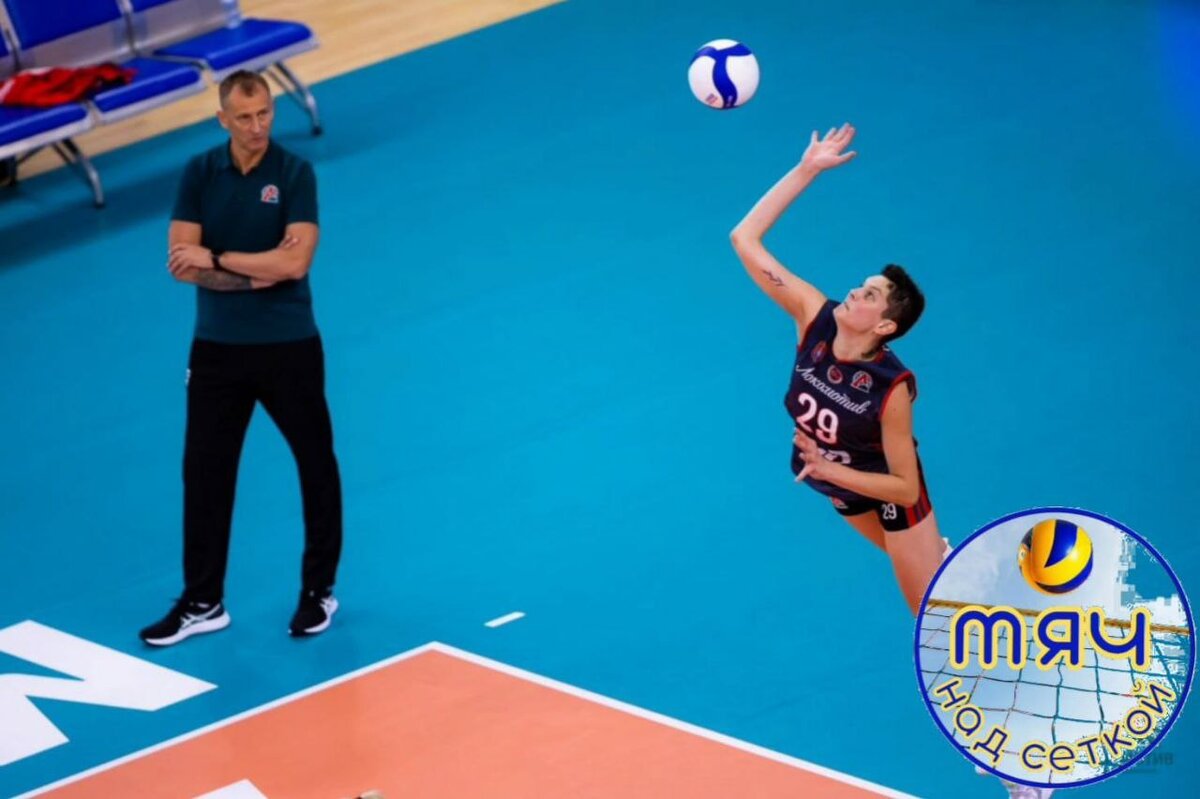 Два поражения подряд подвели черту под эпохой Константина Сиденко в "Локомотиве". Фото: волейбольный клуб "Локомотив" (Калининградская область)