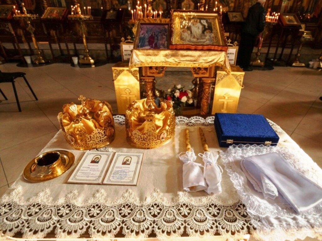 Обряд венчания, всё необходимое