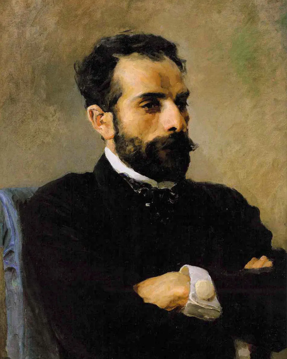Василий Поленов, «Портрет И.И. Левитана», 1891