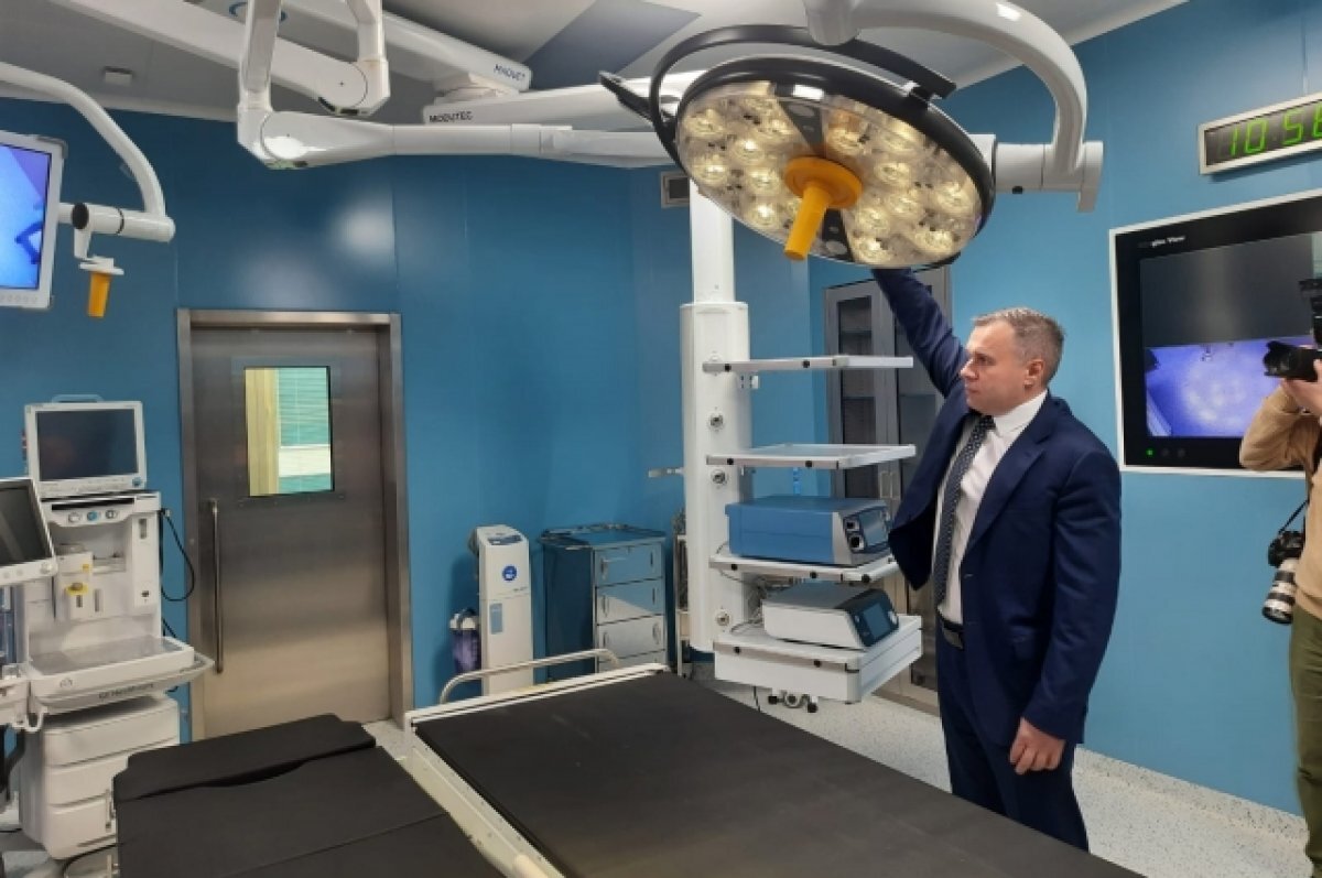    Онкоцентр на Калужском шоссе в Туле готовится к открытию