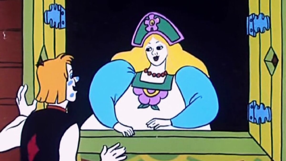 Кадр из м/ф "Летучий корабль" 