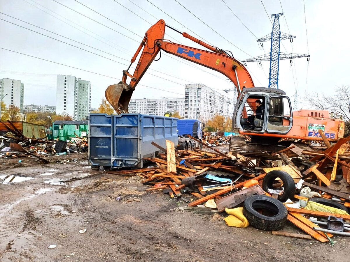 На месте незаконных гаражей по Корнейчука разобьют газон | СВАО Today | Дзен