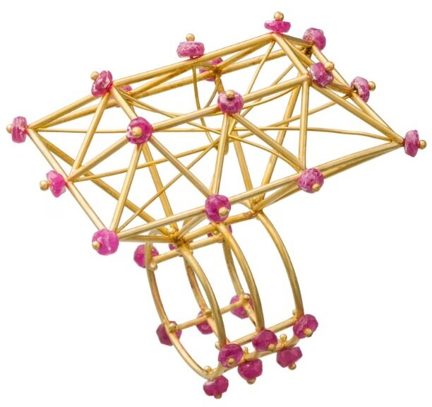Кольцо. Золото, рубины