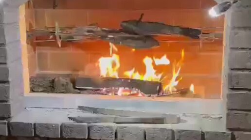 ООО ВЕРТЕЛЪ | Рыба на вертеле в кирпичном барбекю. Для заказа вертела ...