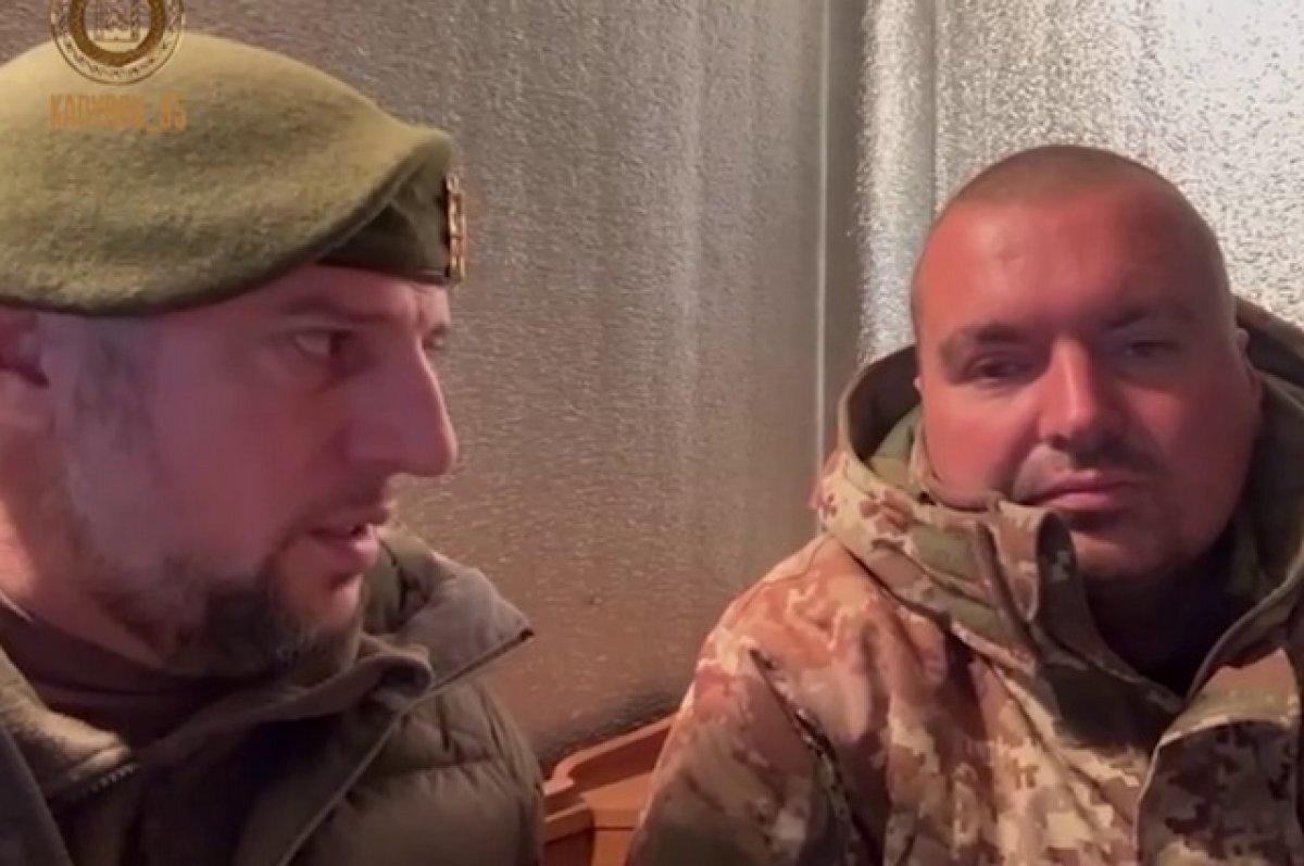    Пограничник ВСУ сдался в плен чеченским бойцам на Курдюмовском направлении