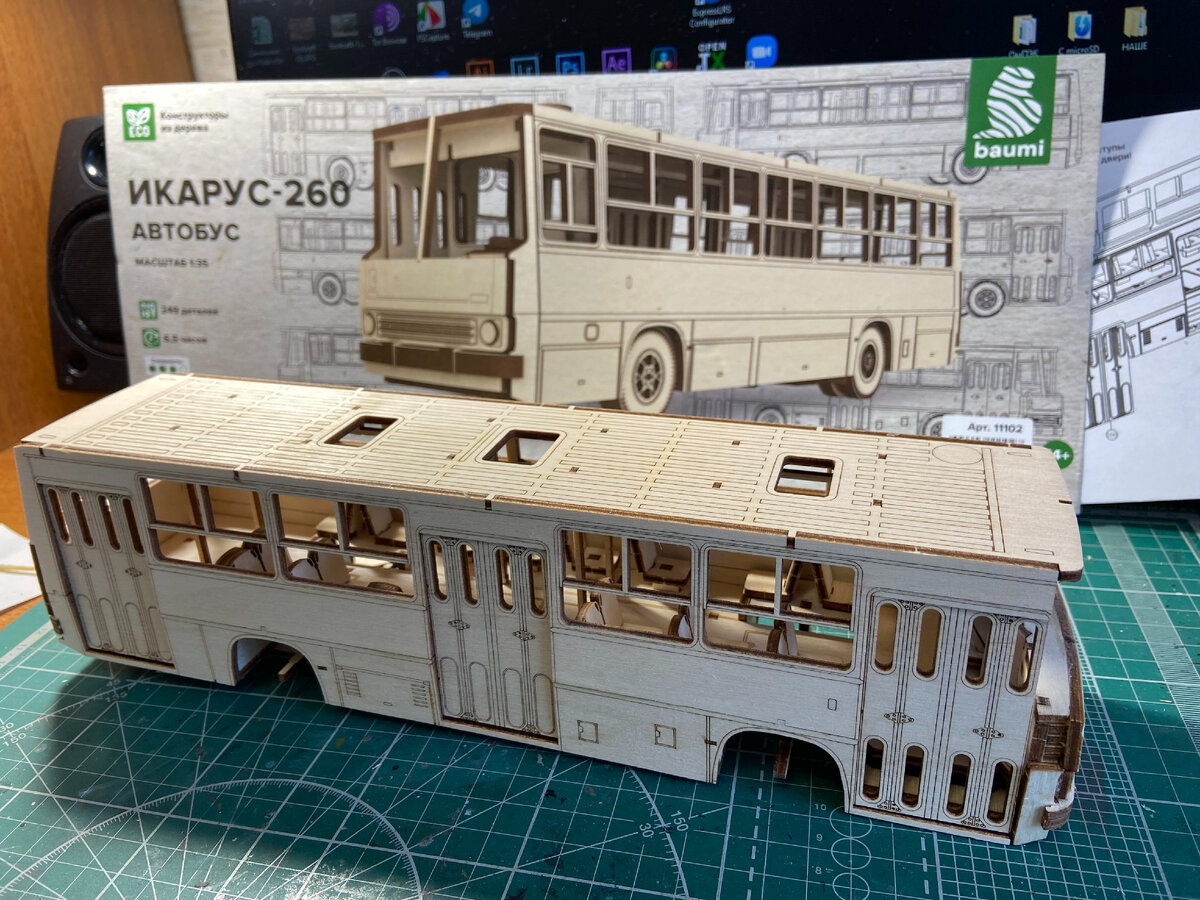 "То самое" может быть разным. Например, это может быть "Икарус" из фанеры. Кому какая разница, если на душе стало теплее? (С) Фото из личного архива автора, 2023 год