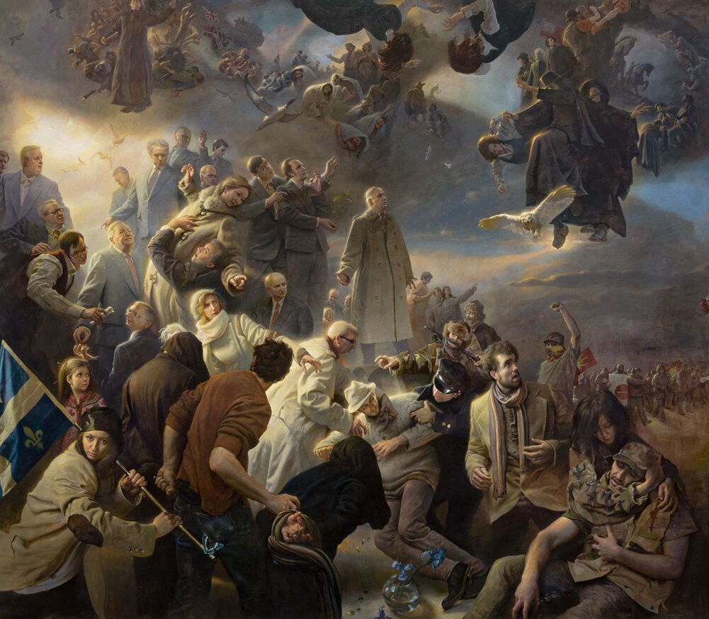 Художник Адам Миллер "Квебек"