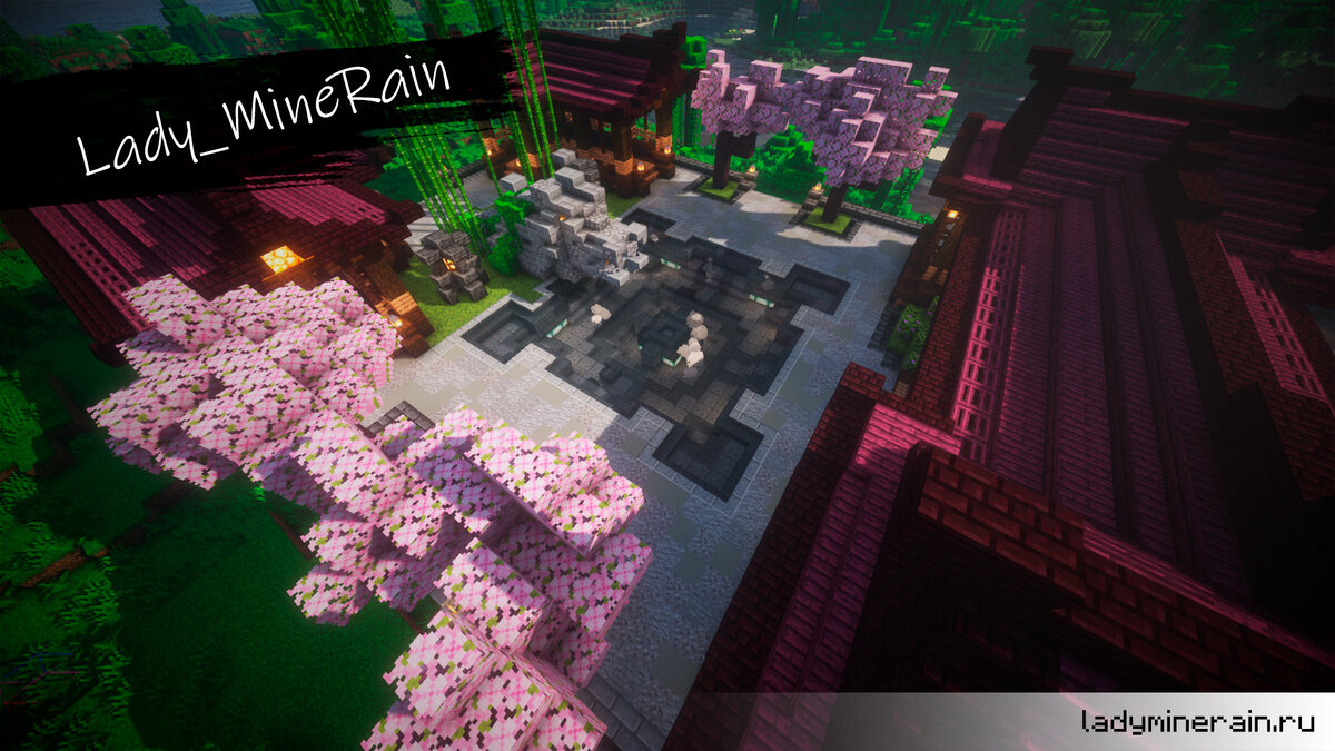 Японский стиль майнкрафт. Дома в японском стиле в майнкрафте