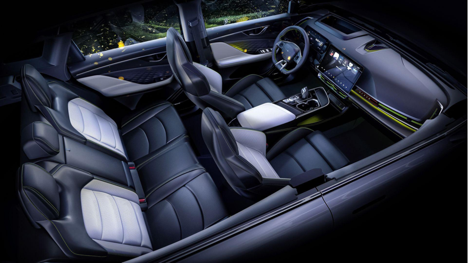 Интерьер BAIC X55