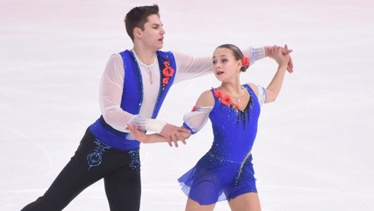    Анна Москалева и Артем Родзянов.Федерация фигурного катания на коньках России