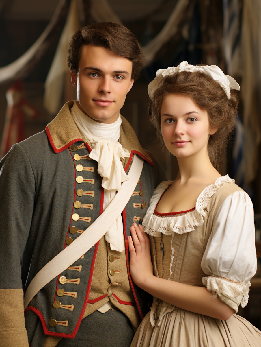 Пётр Андреевич Гринёв и Мария Михайловна Миронова (Маша) 