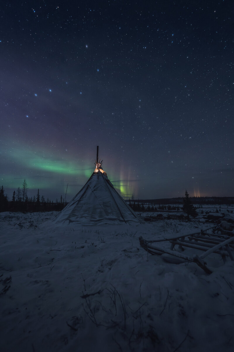 Чум на Ямале