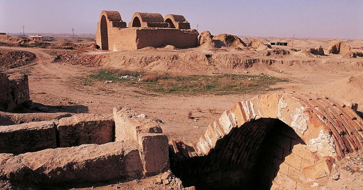 Развалины Ассура. Фото открытого доступа 