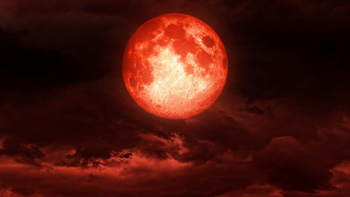 Когда будет кровавая луна 2024 года. Кровавая Луна. Кровавая Луна фото. Ночное затмение. Кровавое затмение.