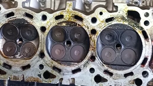 ГБЦ ремонт | Варварская регулировка клапанов ГБЦ Инфинити Infiniti FX ...