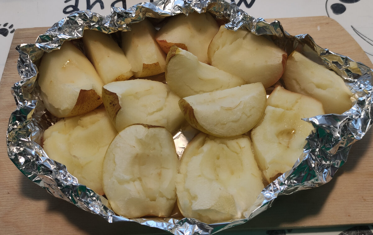 Яблочки запечёные в духовке