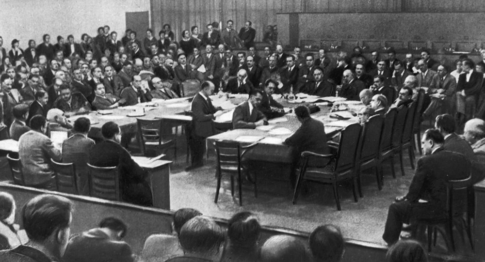 Одно из заседаний Лиги. Из открытых источников