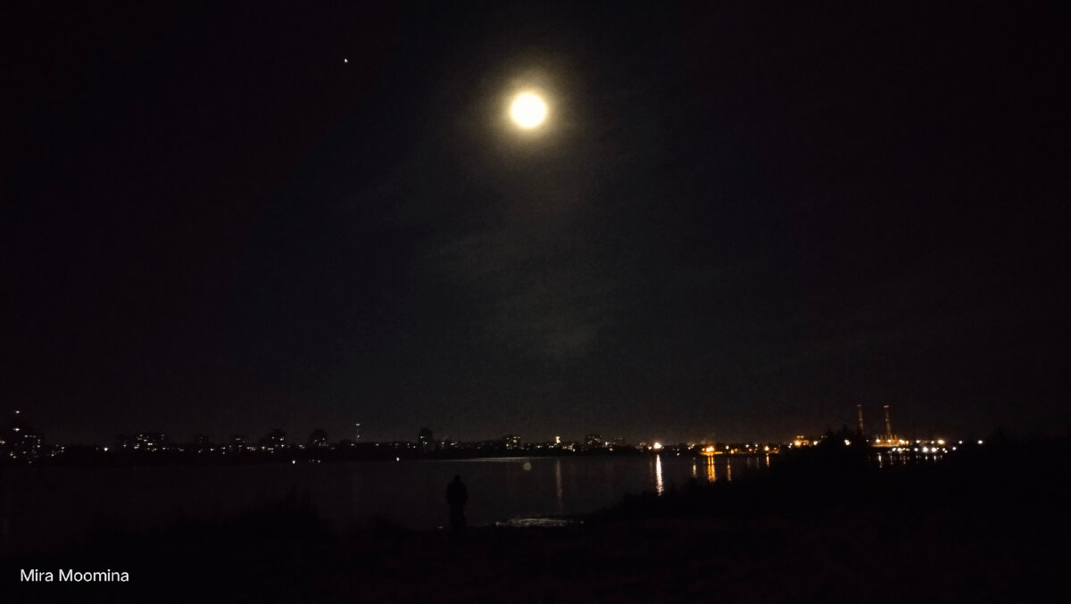 Вечерний Воронеж. Водохранилище.