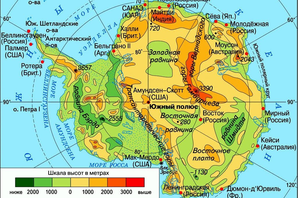 Восточное плато на карте. Подледный рельеф Антарктиды карта. Карта рельефа Антарктиды. Антарктида рельеф материка. Формы рельефа в Антарктиде на карте.