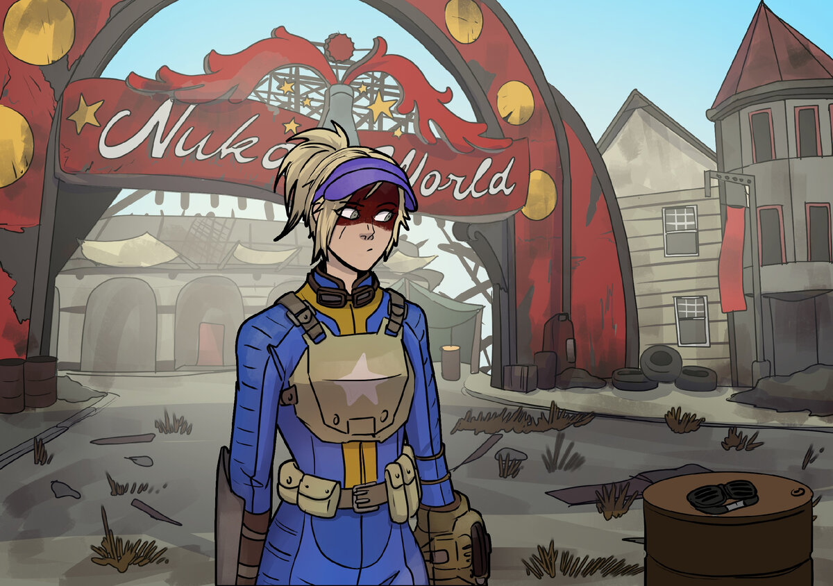 Художница: Elven Bacon.