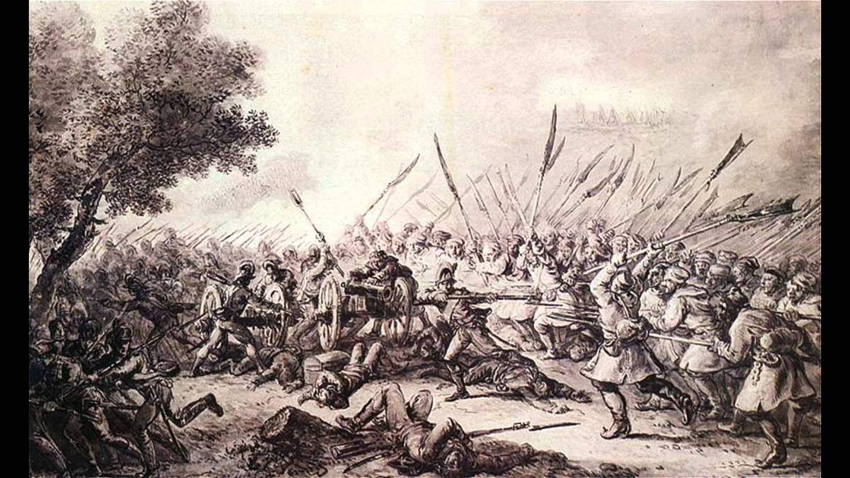 Битва под варшавой. Восстание Костюшко 1794. Польское восстание 1794. Восстание Тадеуша Костюшко 1794. Косиньеры Костюшко.