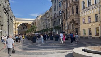 Санкт-Петербург. Прогулка по Большой Морской улице. Часть 1