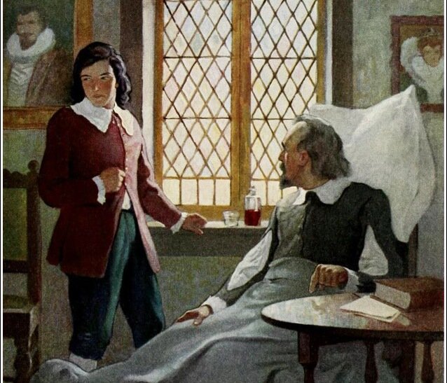 Иллюстрация Н. С. Уайта к роману Даниэля Дефо «Приключения Робинзона Крузо».