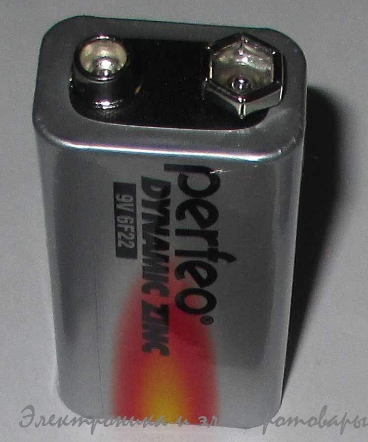 Одна из современных батареек типа "Крона"