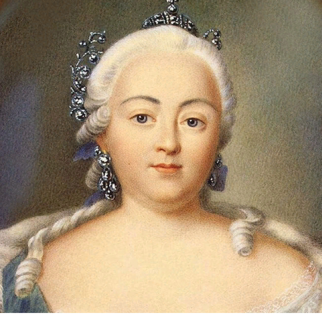 В честь какой русской правительницы названа скала. Портрет императрицы Елизаветы Петровны вишняков.