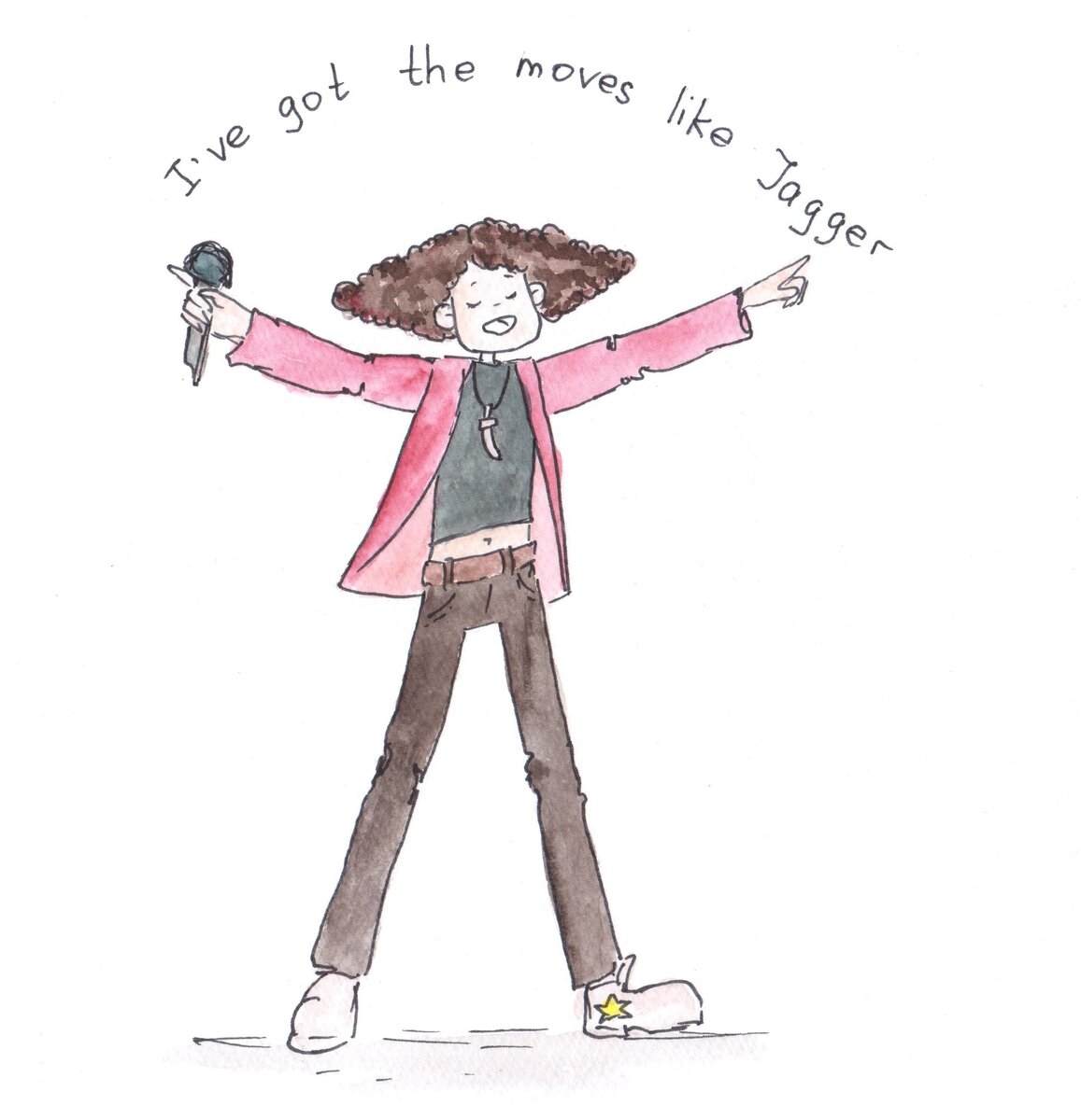 – "JAGGER"?! (Мик Джаггер - вокалист рок-группы The Rolling Stones)